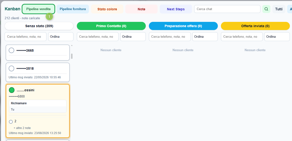 CRM Kanban di NibaxWebSender-CRM